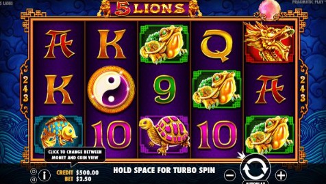 5 Lions Casino Slots