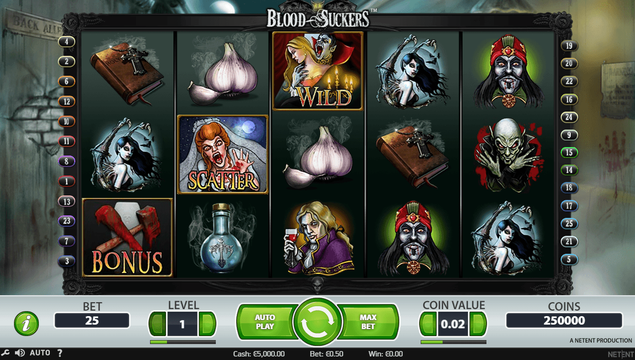 Blood Suckers Casino Slots