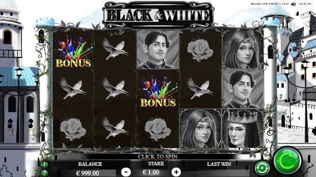 Black and White Casino Slots