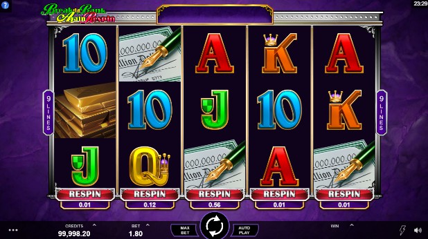 Break da Bank Again Respin Casino Slots