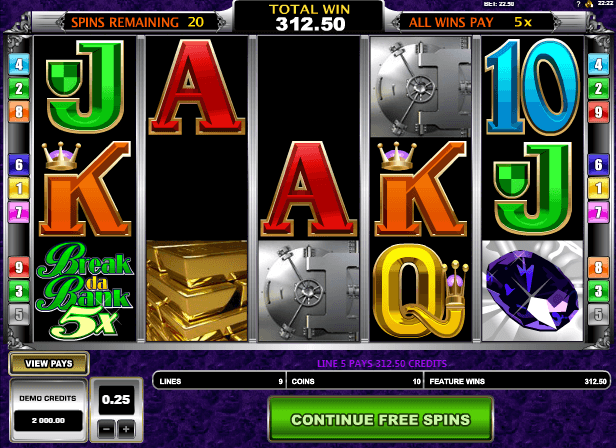 Break Da Bank Again Casino Slots