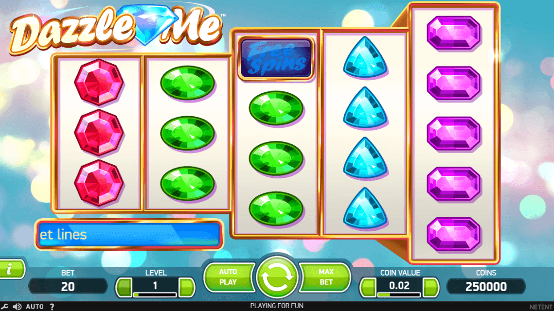 Dazzle Me Casino Slots