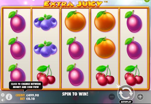 Extra Juicy Casino Slots