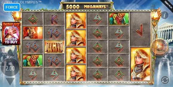 Gods Of Olympus Megaways Casino Slots