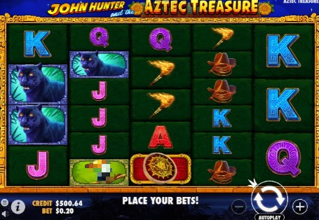 John Hunter and the Aztec Treasure Casino Slots