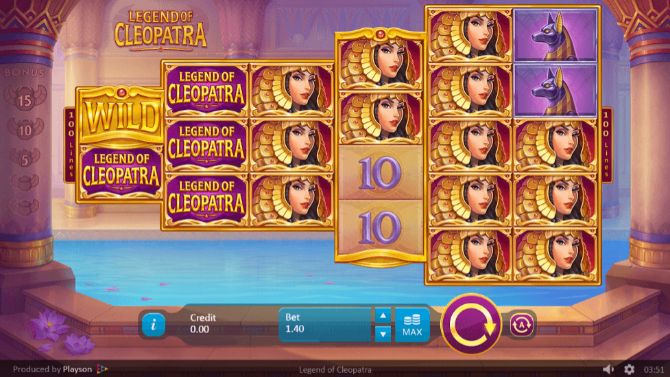 Legends of Cleopatra Casino Slots