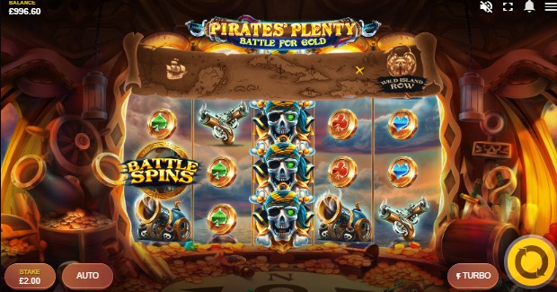 Pirates Plenty Battle for Gold Casino Slots