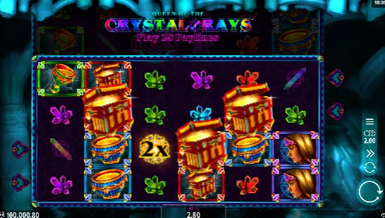 Queen of the Crystal Rays Casino Slots