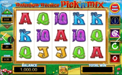 Rainbow Riches Pick N Mix Slot