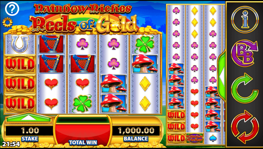 Rainbow Riches Reels of Gold Casino Slots