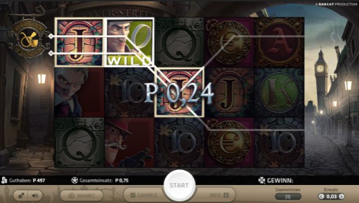 Sherlock of London Casino Slots