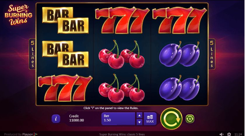 Super Burning Wins Casino Slots