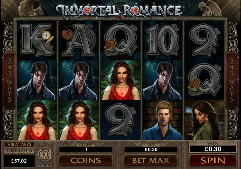 Immortal Romance Casino Slots