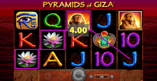 Pyramids of Giza Casino Slots