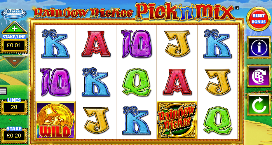 Rainbow Riches Pick N Mix Casino Slots
