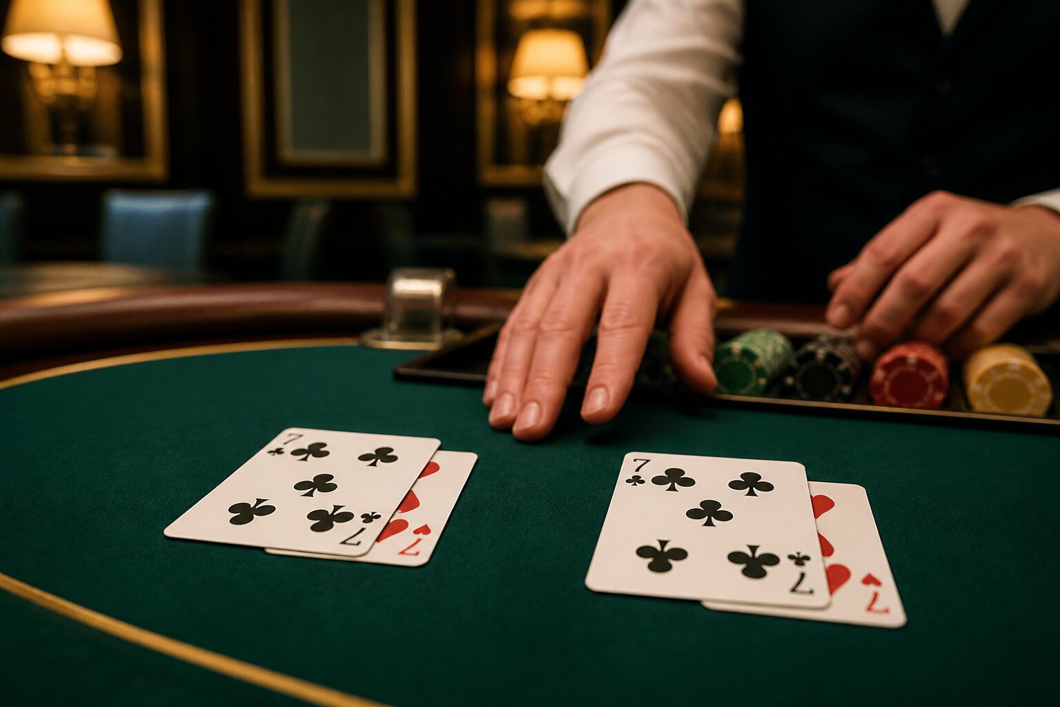 How To Play 7s in Blackjack—Should You Split a Pair of 7s?