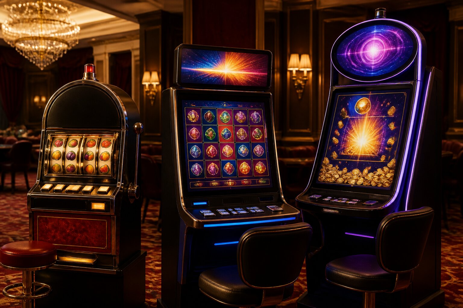 Different Types of Slot Machines: Guide to Classic, Video & Progressive