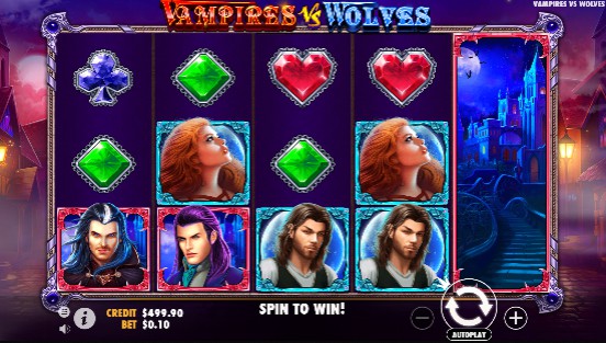 Vampires vs Wolves Casino Slots