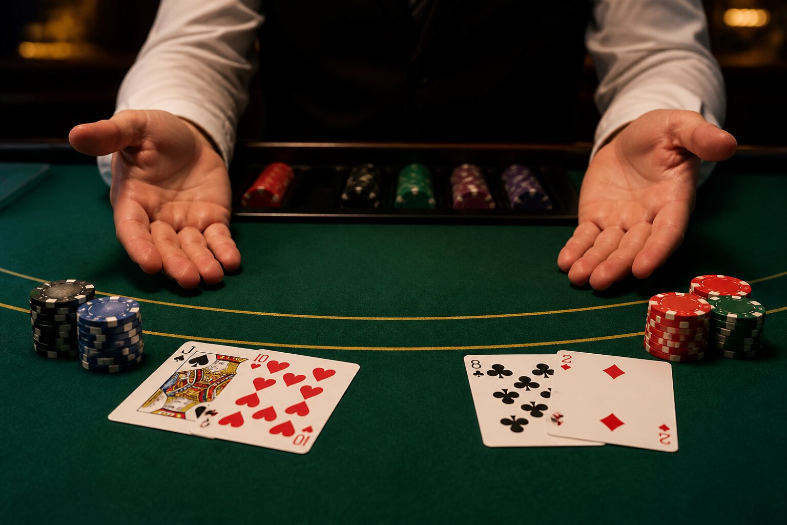 What Does Push Mean in Blackjack? Push Definition & Game Outcomes