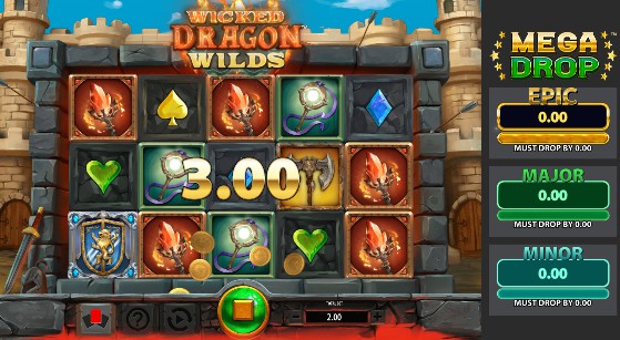 Wicked Dragon Wilds Mega Drop Casino Slots