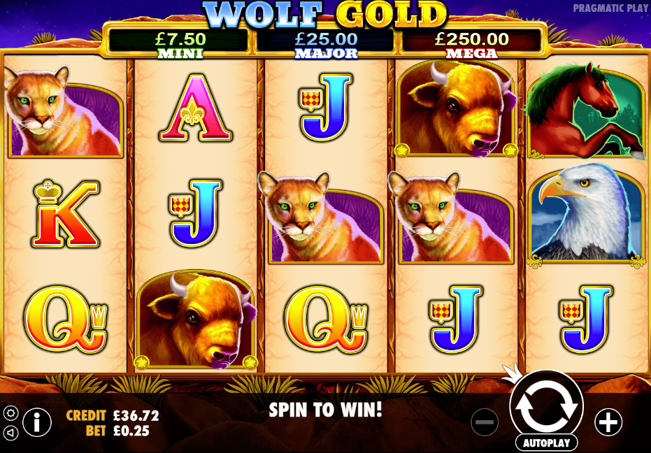 Wolf Gold Casino Slots